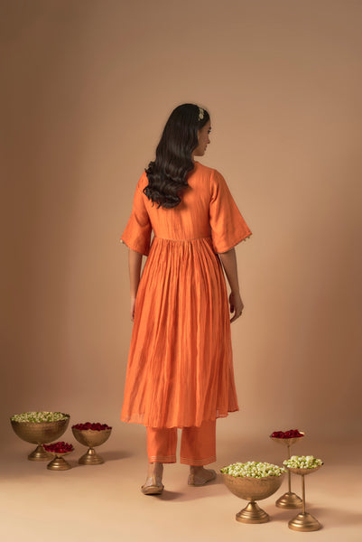 Leher Kurta Set