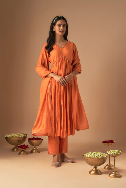 Leher Kurta Set