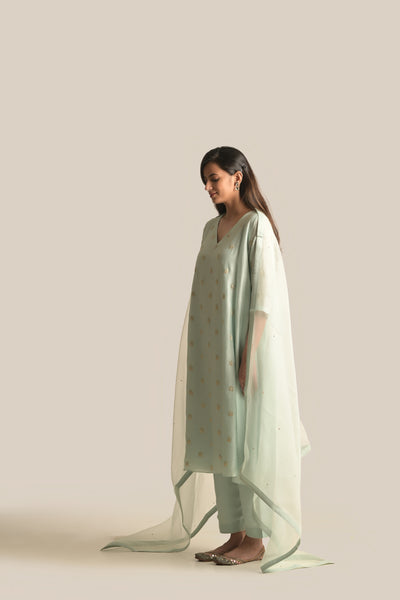 Zoya Aqua Kurta Set
