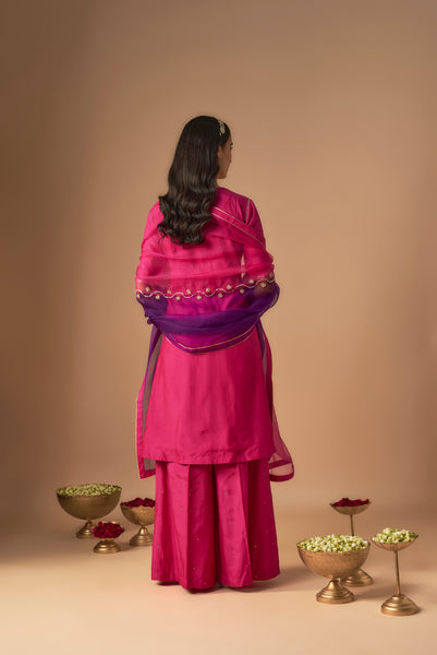 Gulshan Sharara and Kurta Set