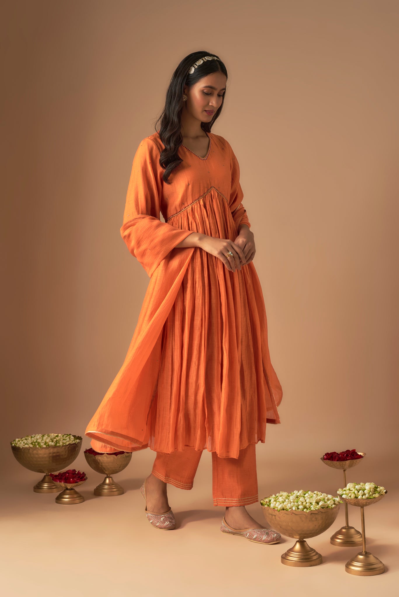 Leher Kurta Set