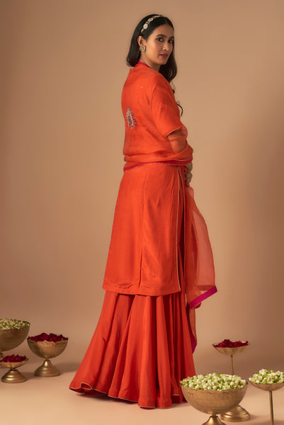 Sukoon Kurta and Gharara Set