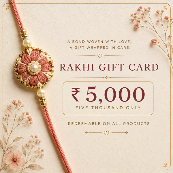 Cupid Cotton Rakhi Gift Card