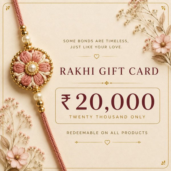 Cupid Cotton Rakhi Gift Card