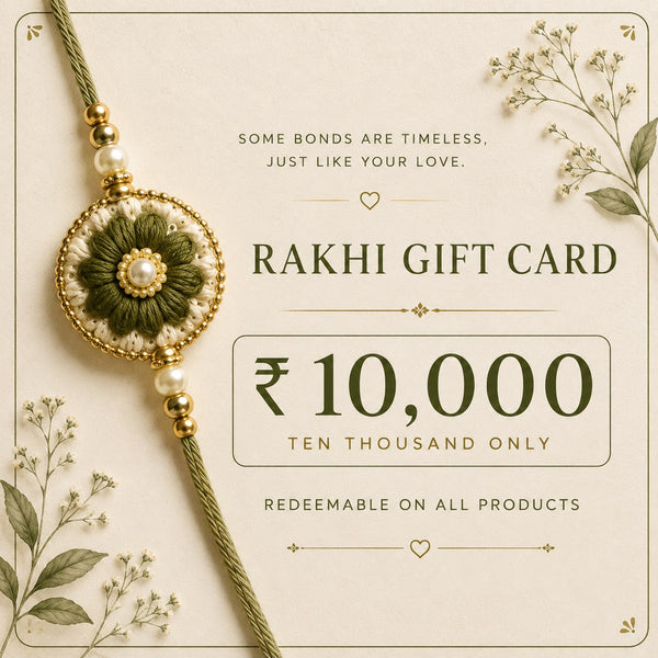 Cupid Cotton Rakhi Gift Card