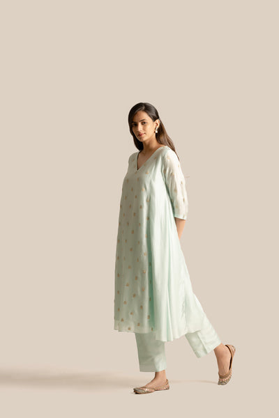 Zoya Aqua Kurta Set