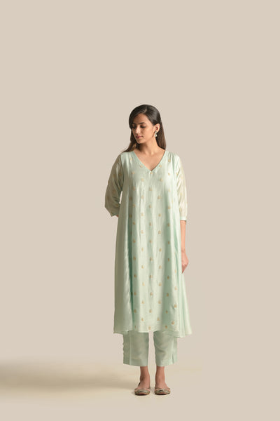 Zoya Aqua Kurta Set