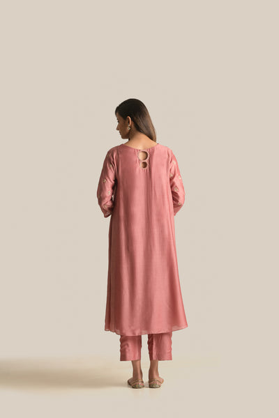 Zoya rust Kurta Set