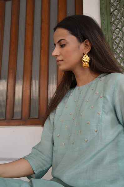 Aqua mist Kurta Set