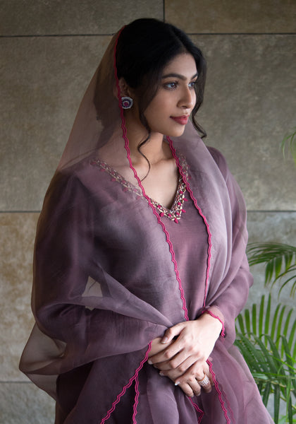 Raisin Kurta with Gharara